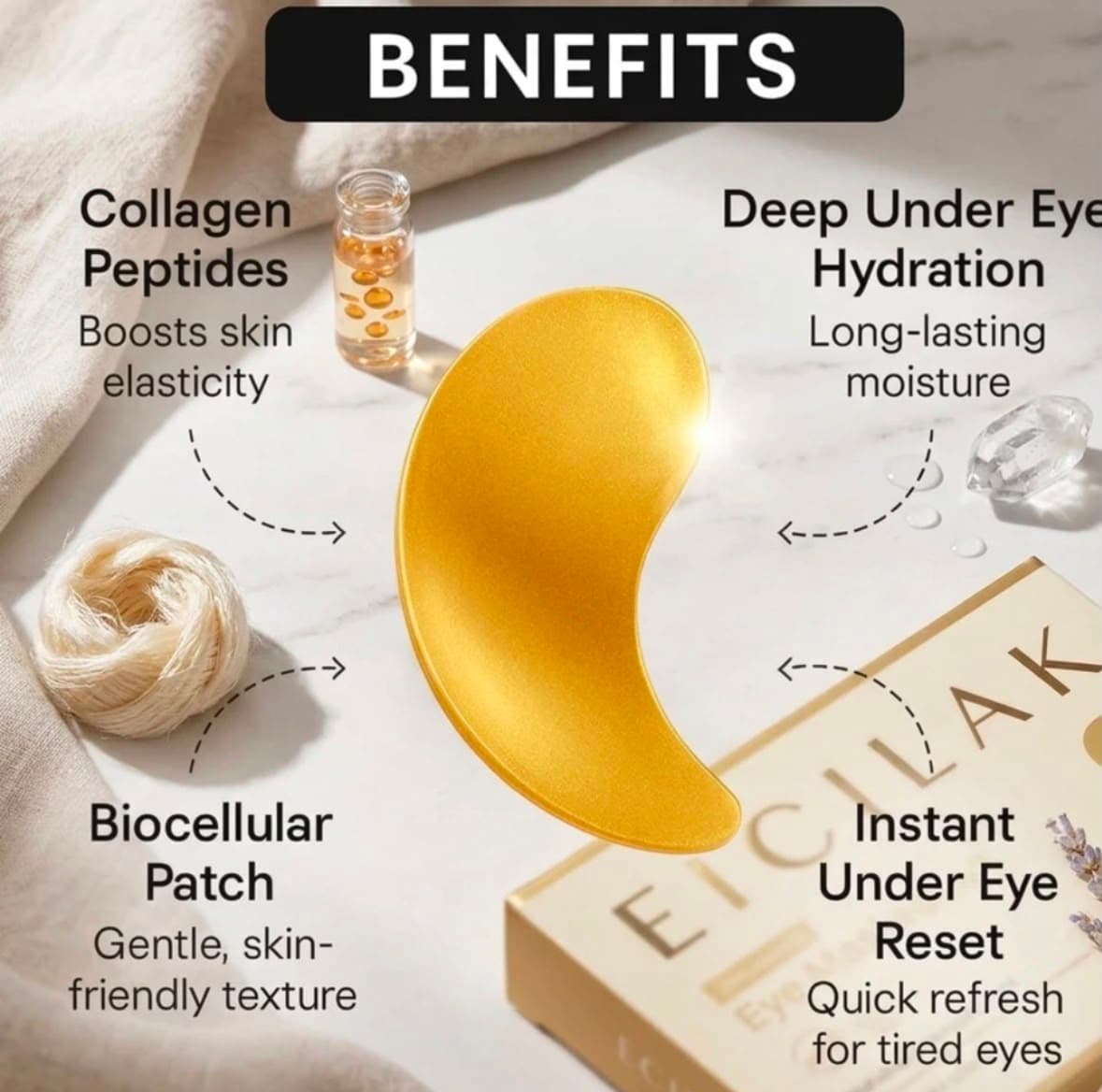 Hydra Glow Under Eye Masks alternate view